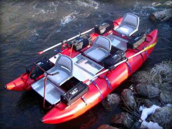 Scadden X3 Inflatable Drift Boat 14'9