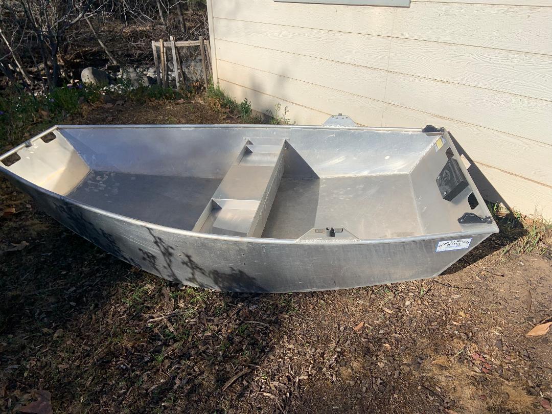 Aluminum sales pram boat